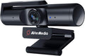 AVerMedia 4K webcam for PC, Gaming Camera for Streaming, Video Calls, Built-in Mic, Privacy Cover, for Teams, Google Meet, Zoom, OBS and more, for PC/Mac - PW513 Live Streamer CAM