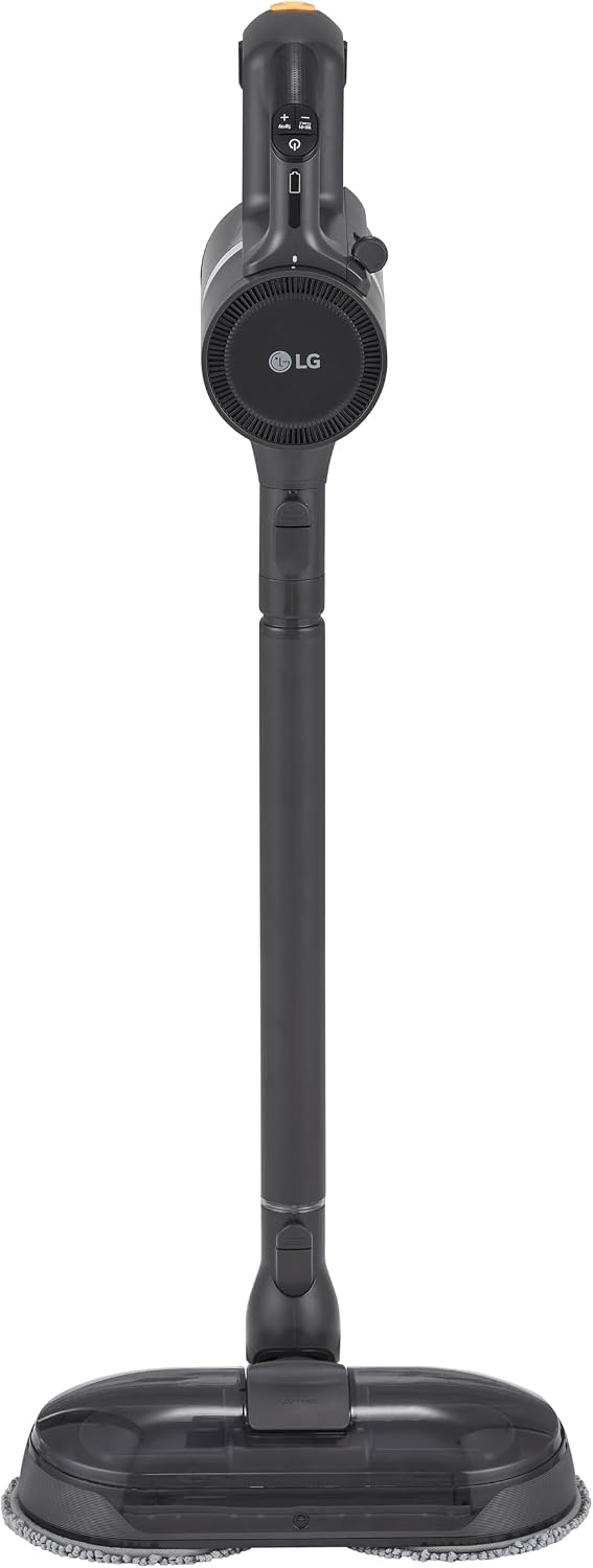 LG CordZero A949 - Cordless Stick Vacuum Cleaner with Auto-Empty Base, 200 Minute Runtime w/Extra Rechargeable Battery, Power Mop, Dual Floor Max, Lightweight, Cleaning for Carpet, Hardwood, Pet Hair