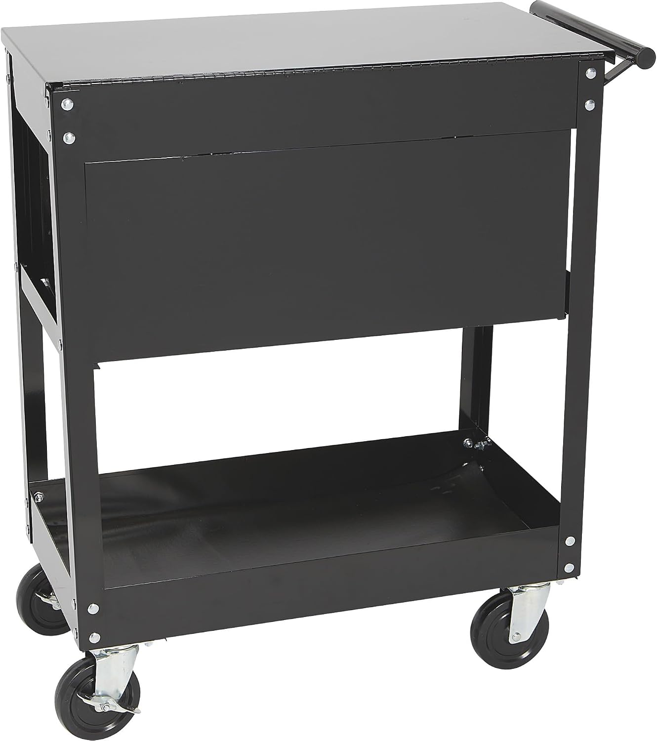 Ironton Mobile Tool Chest, Slide Top Tool Cart Made of Rust-Resistant Powder-Coat Finish, Mobile with Fully Opening Lid, Four Locking Drawers, Rolling Tool Carts Tool Cart with Drawers