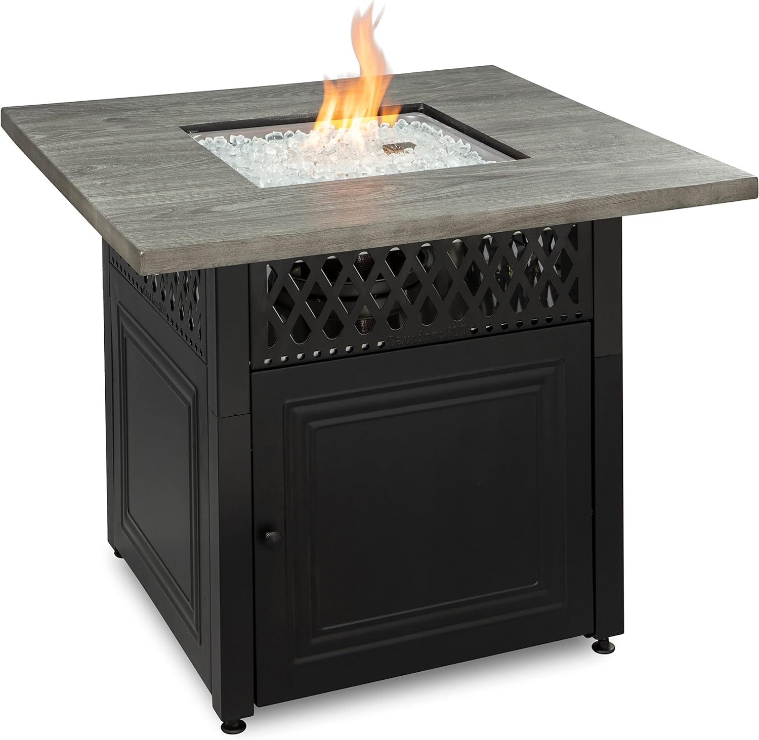 Endless Summer DualHeat Dakota 38' Fire Pit | Dual Heat 2-in-1 Propane Fire Pit & Outdoor Heater | 41,000 Total Combined BTU