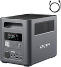 AFERIY Portable Power Station, 1024Wh LiFePO4 Solar Generator, 1800W(Peak 3600W) AC Output, Compact Lightweight Design, Fast Recharge for Home, Camping, RV, Outdoor Emergencies (Solar Panel Optional)