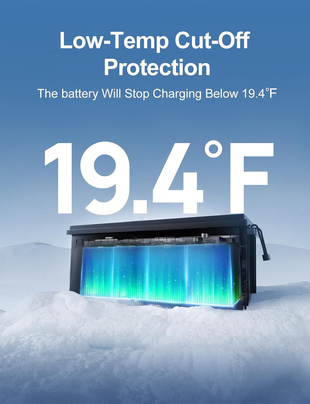 ECO-WORTHY 3584Wh 12V 280Ah LiFePO4 RV Battery w/Bluetooth & Low Temp Cutoff - Built-in 200A BMS - Deep Cycle for Camper, Trailer, Off-Grid, Solar System