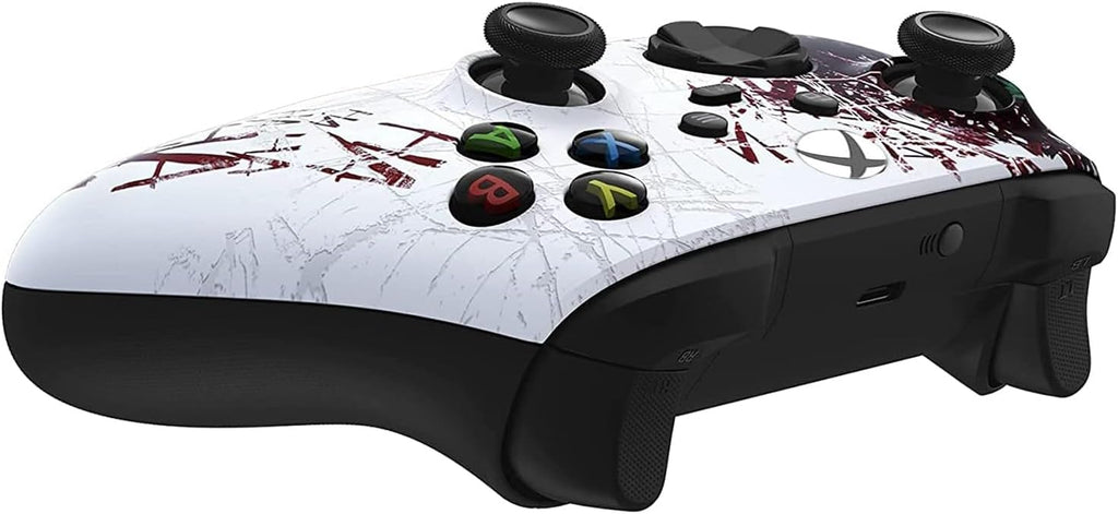 Custom Controllerzz Wireless Controller for Microsoft Xbox Series X/S & Xbox One - Custom Soft Touch Feel - Custom Xbox Series X/S Controller (X/S Jokester)