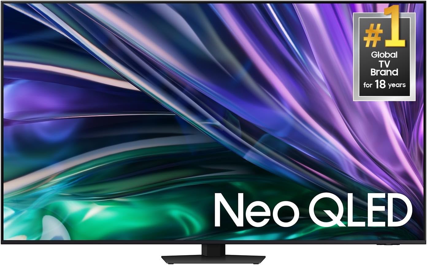 Samsung QN75QN85DBFXZA 75 Inch Neo QLED 4K Smart TV with Dolby Atmos and an AudioQuest Cinnamon 48 2.25M 8K-10K 48Gbps HDMI Digital Cable - 7.5ft (2024)