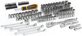 GEARWRENCH 121 Piece Mechanics Hand Tool Set - 1/4' & 3/8' Drive | 90 Tooth | SAE & Metric | GW90SCBMTS