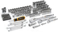 GEARWRENCH 185 Piece Mechanics Hand Tool Set - 1/4', 3/8', & 1/2' Drive | 90 Tooth | SAE & Metric | GW90MCBMTS