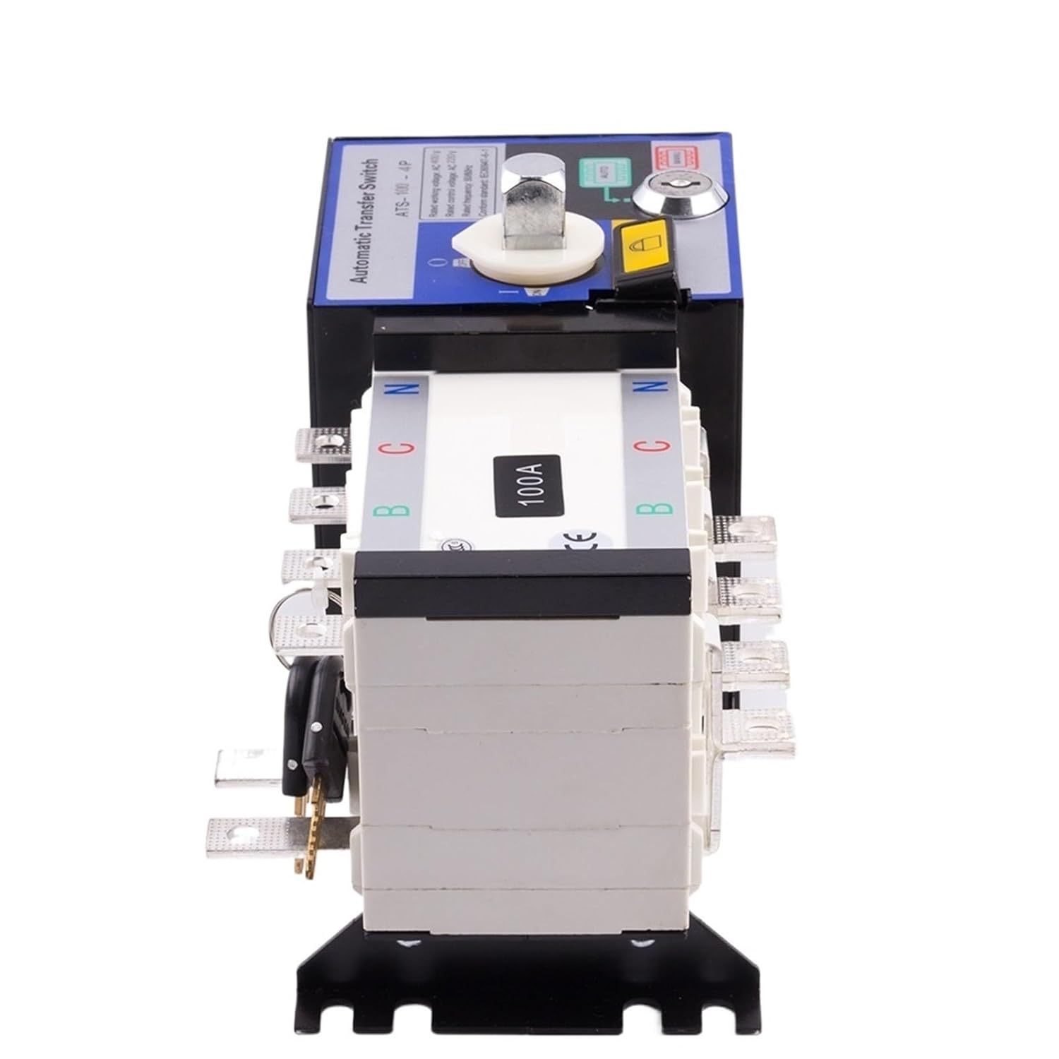 4P 100A Universal ATS Automatic Transfer Switch Dual Power Transfer Switch AC Diesel Generator Part Single Three Phase