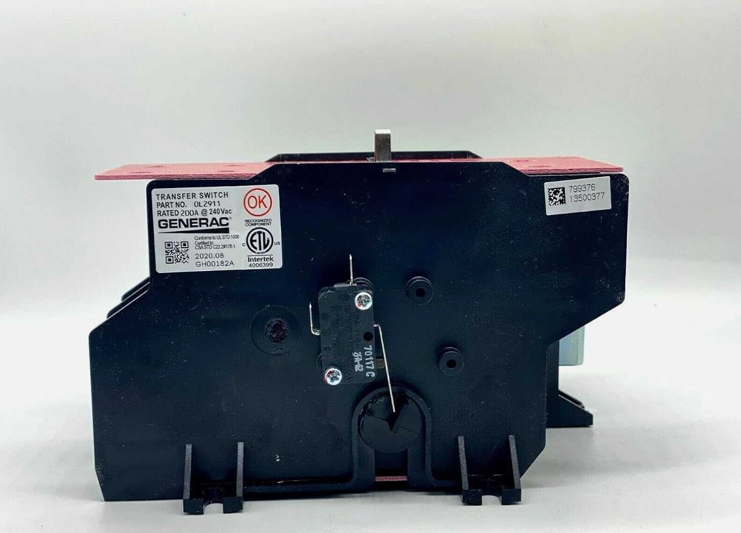 Schwalm 0L2911 Genuine OEM Transfer Switch, 200A 240V, RV Generator Part 0L2911 for Generac