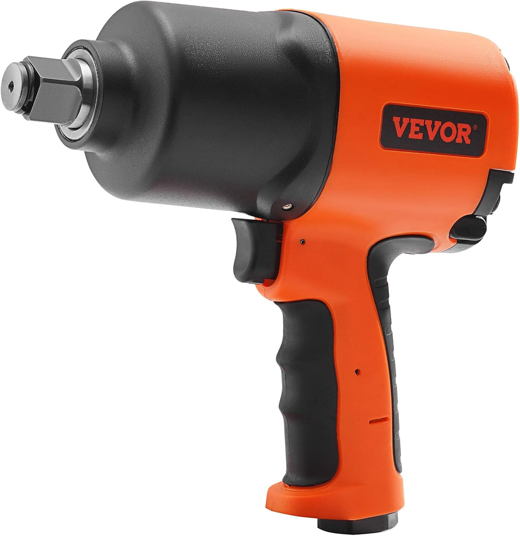 VEVOR Air Impact Wrench, 3/4-Inch Drive Air Impact Gun, Up to 1870ft-lbs Nut-busting Torque, Composite Pneumatic Impact Wrench for Auto Repairs and Maintenance Heavy Duty