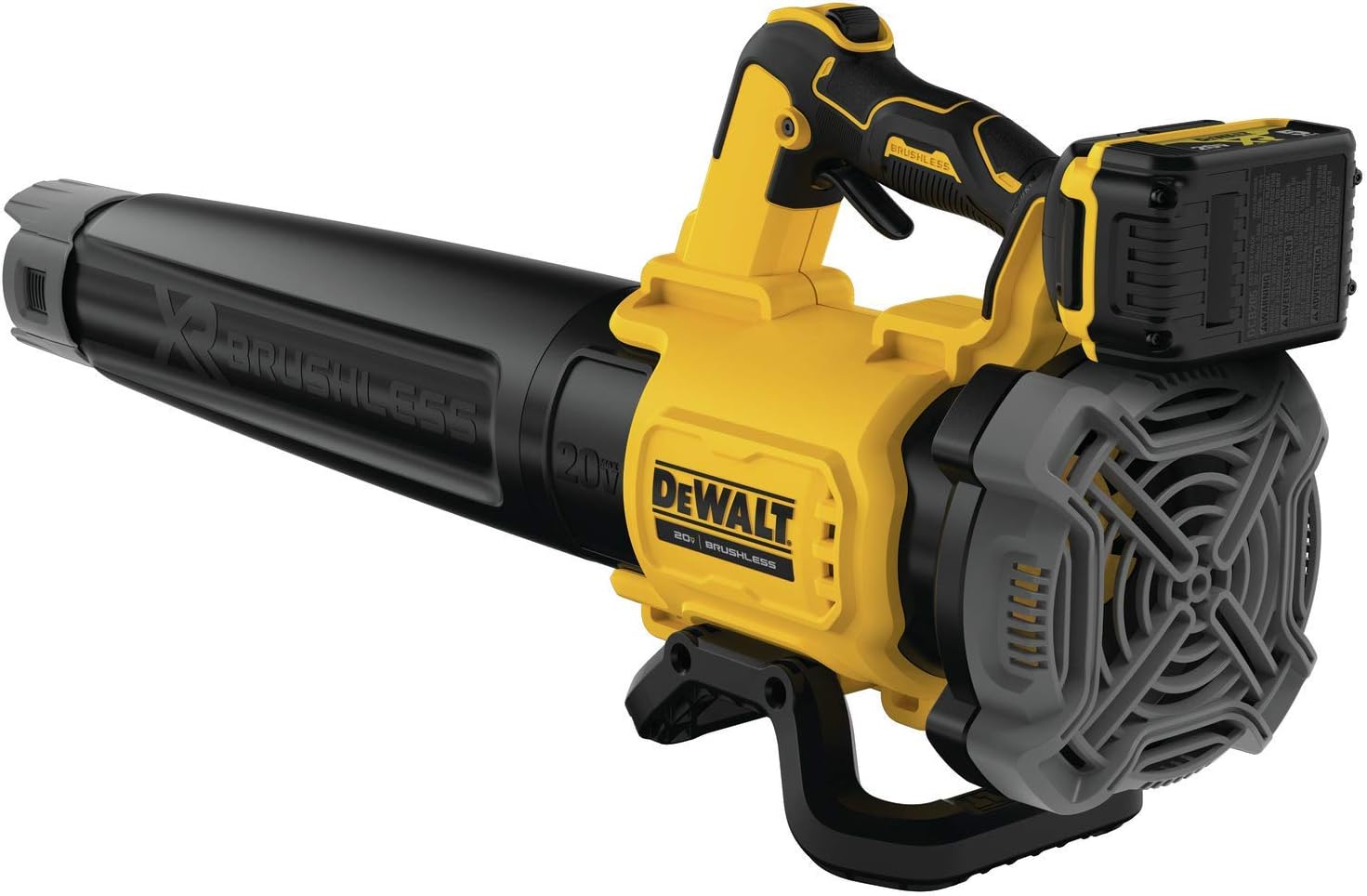 Dewalt DCBL722P1R 20V MAX XR Brushless Lithium-Ion Cordless Handheld Blower Kit (5 Ah) (Renewed)