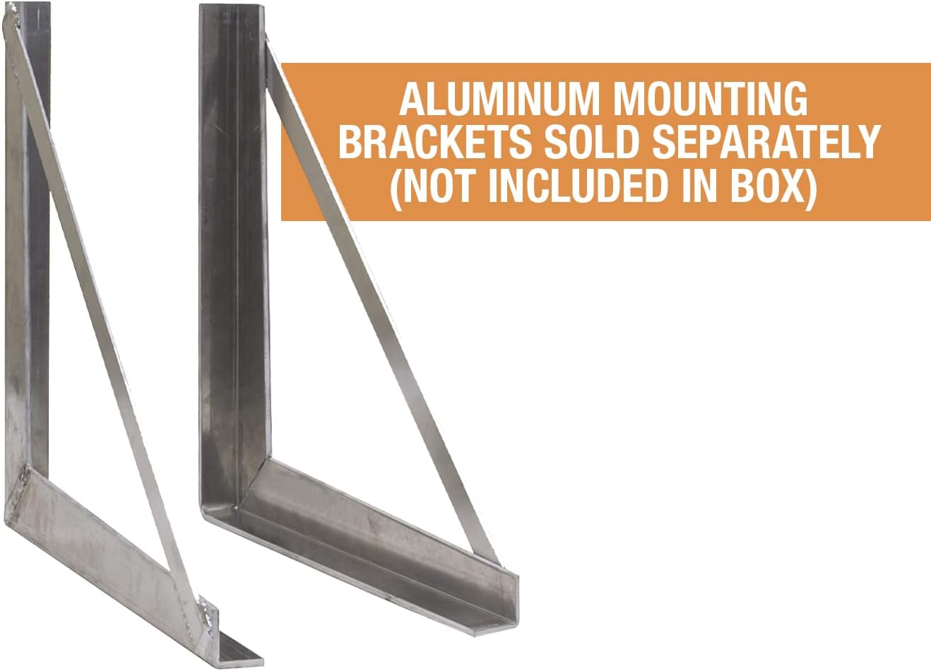 Buyers Products 1705201 Aluminum Underbody Truck Box, 18 x 18 x 18 Inch, Silver Diamond Tread Truck Tool Box W/ Locking Barn Door Closure, Made in the USA, Vehicle Tool Box for Storage & Organization