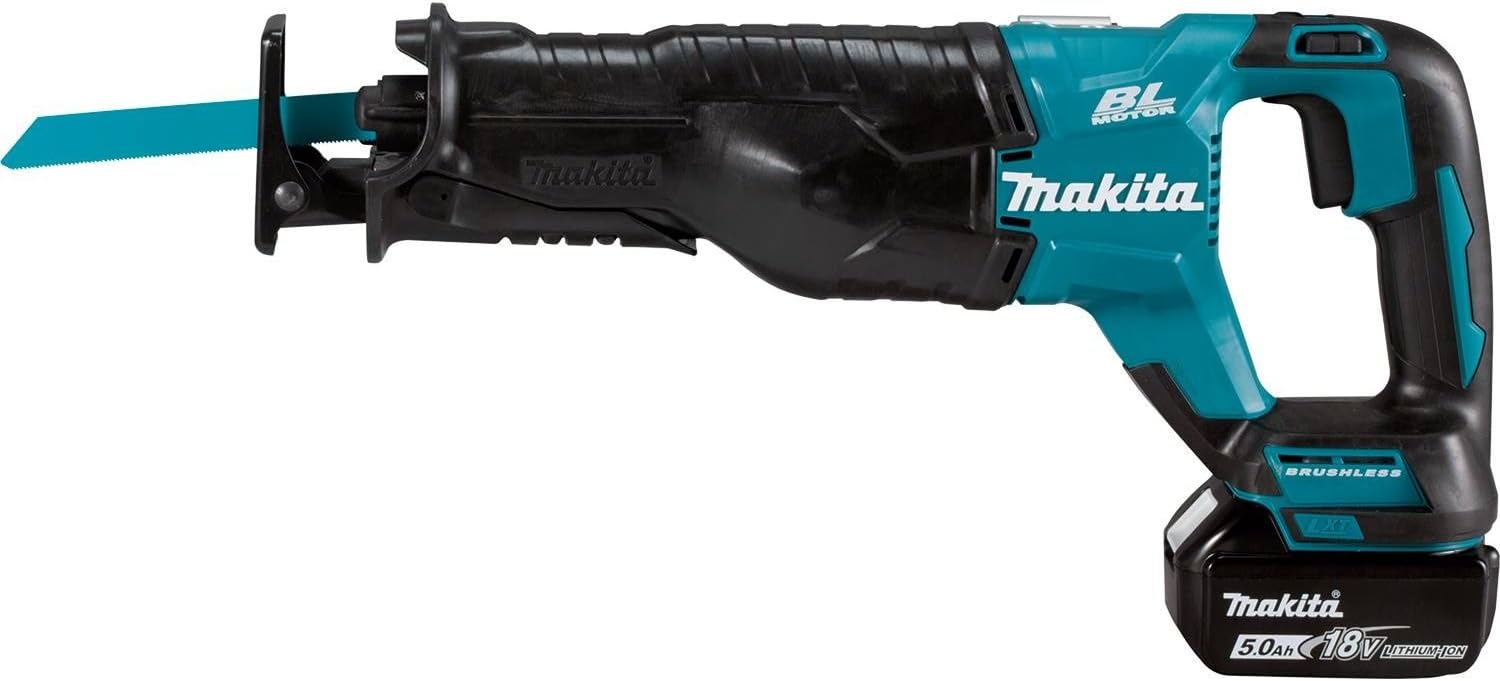 Makita XRJ05T 18V LXT Lithium-Ion Brushless Cordless Recipro Saw Kit (5.0Ah)