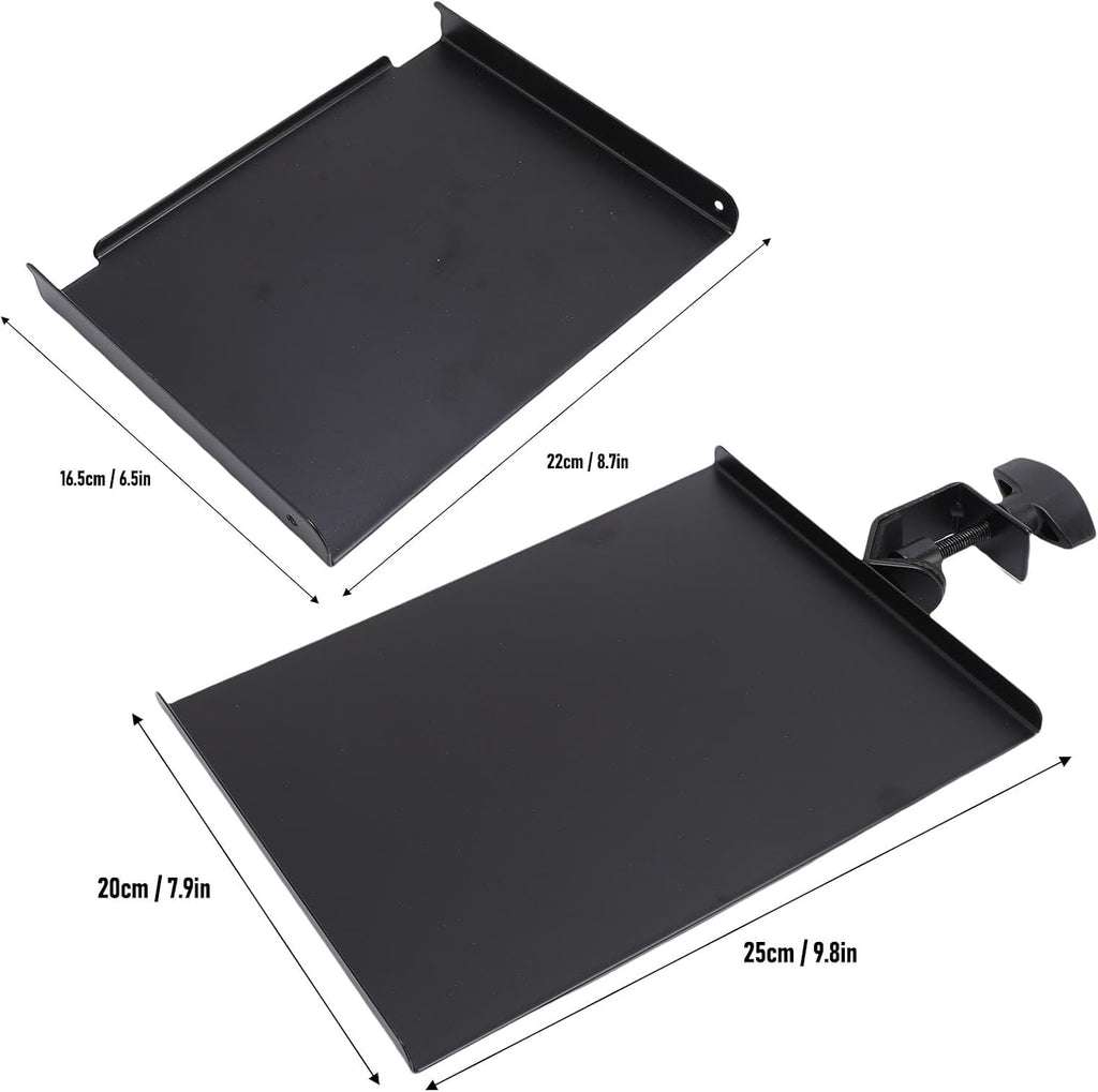Projector Stand Tripod, 22-47 Inch Height Adjustable DJ Rack Stand Heavy Duty Portable Projector Tripod Stand with Wheels & Brake for Gaming Console, Home Visual Equipment