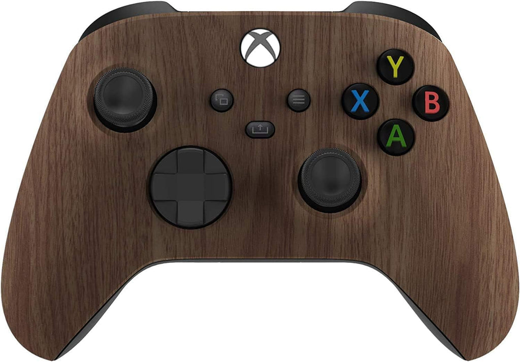 Custom Controllerzz Wireless Controller for Microsoft Xbox Series X/S & Xbox One - Custom Soft Touch Feel - Custom Xbox Series X/S Controller (X/S Wood)