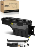 YHTAUTO Truck Bed Storage Tool Box Lockable Compatible with 1999-2007 Chevy Silverado GMC Sierra 1500/2500/3500 & HD(Fit 2007 Classic), Passenger Side, Swing Waterproof Wheel Well ToolBox