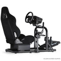 Anman Stability Racing Simulator Cockpit with Gaming Chair Fit for Logitech G27 G923,for Thrustmaster T248, for Fanatec CSL-DD Racing Wheel Stand Without Wheels,Shifter and pedals