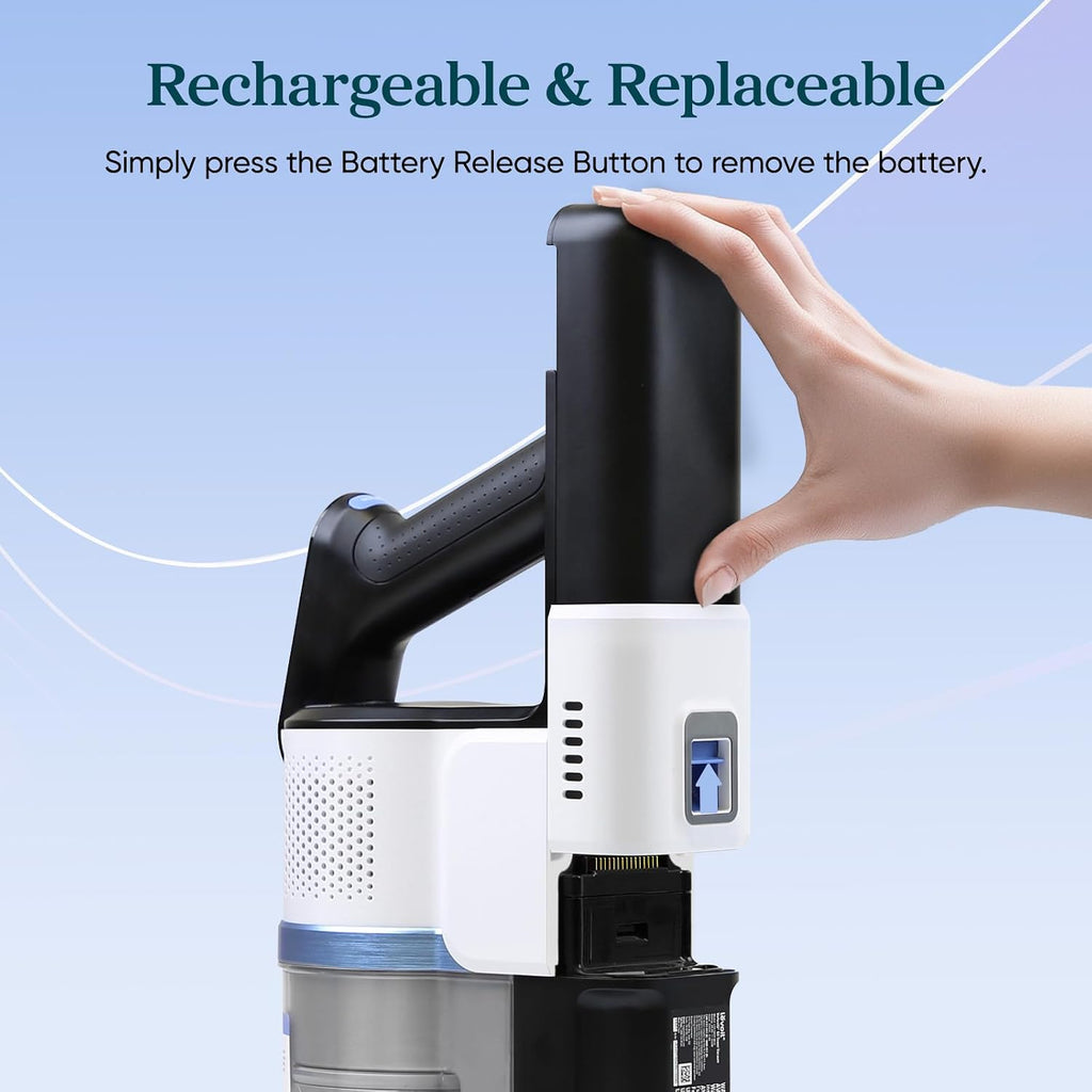 Levoit AERO Cordless Vacuum Cleaner Replacement Battery, 2500mAh, Up to 70 Minutes Runtime