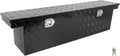 SCITOO 60' Aluminum Diamond Plate Truck Bed Tool Box,Heavy Duty Crossover Storage for Most Full Size Pickups,Lockable Weatherproof Chest,Fits 60'WX14'DX14'H Truck Beds,Easy Access to Load and Unload
