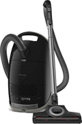 NEW Miele Guard M1 Cat & Dog Bagged Canister Vacuum for Pet Owners with Odor-Reducing Active AirClean Filter, TurboTeQ Floorhead, and AllTeQ Universal Floorhead, in Obsidian Black/Space Grey