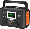 HOWEASY Portable Power Station 300W, 222Wh Solar Generator with 110V Pure Sine Wave AC Outlet & 65W USB-C Fast Charge for Camping, CPAP, Home Emergency, Travel(Solar Panel Not Included)