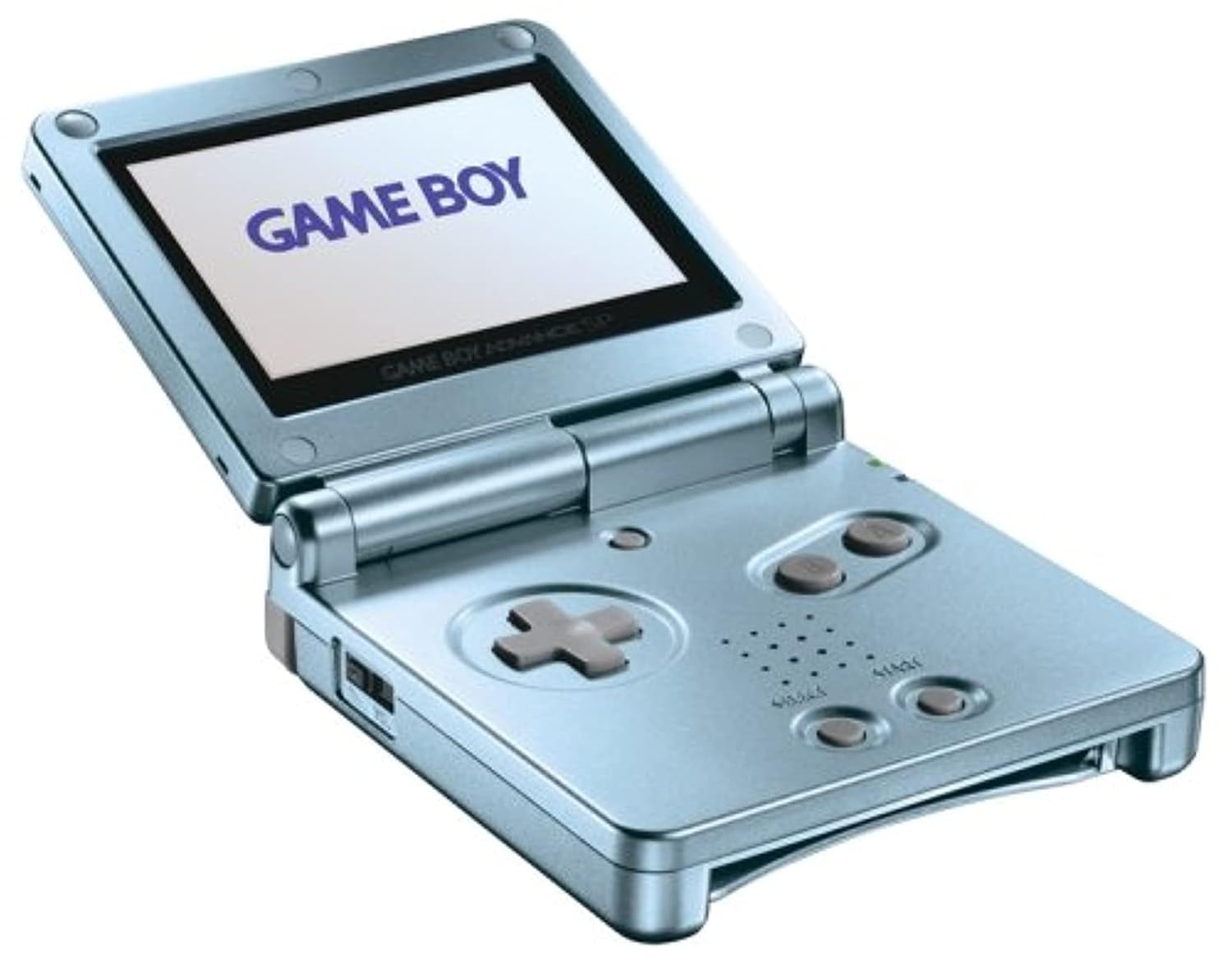 Game Boy Advance SP Pearl Blue [video game]
