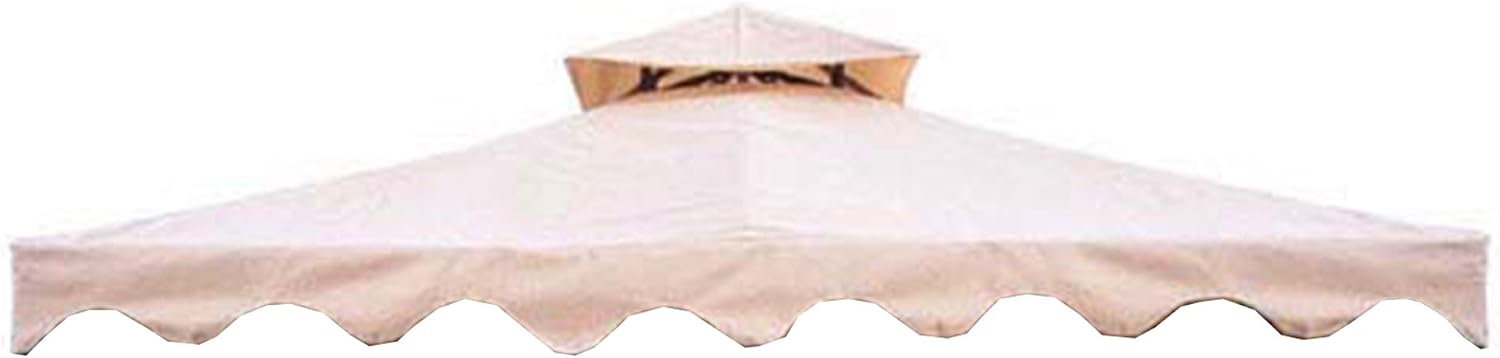 Replacement Canopy Top Cover for Walmart's DC America Gazebo - RipLock 350 - Beige