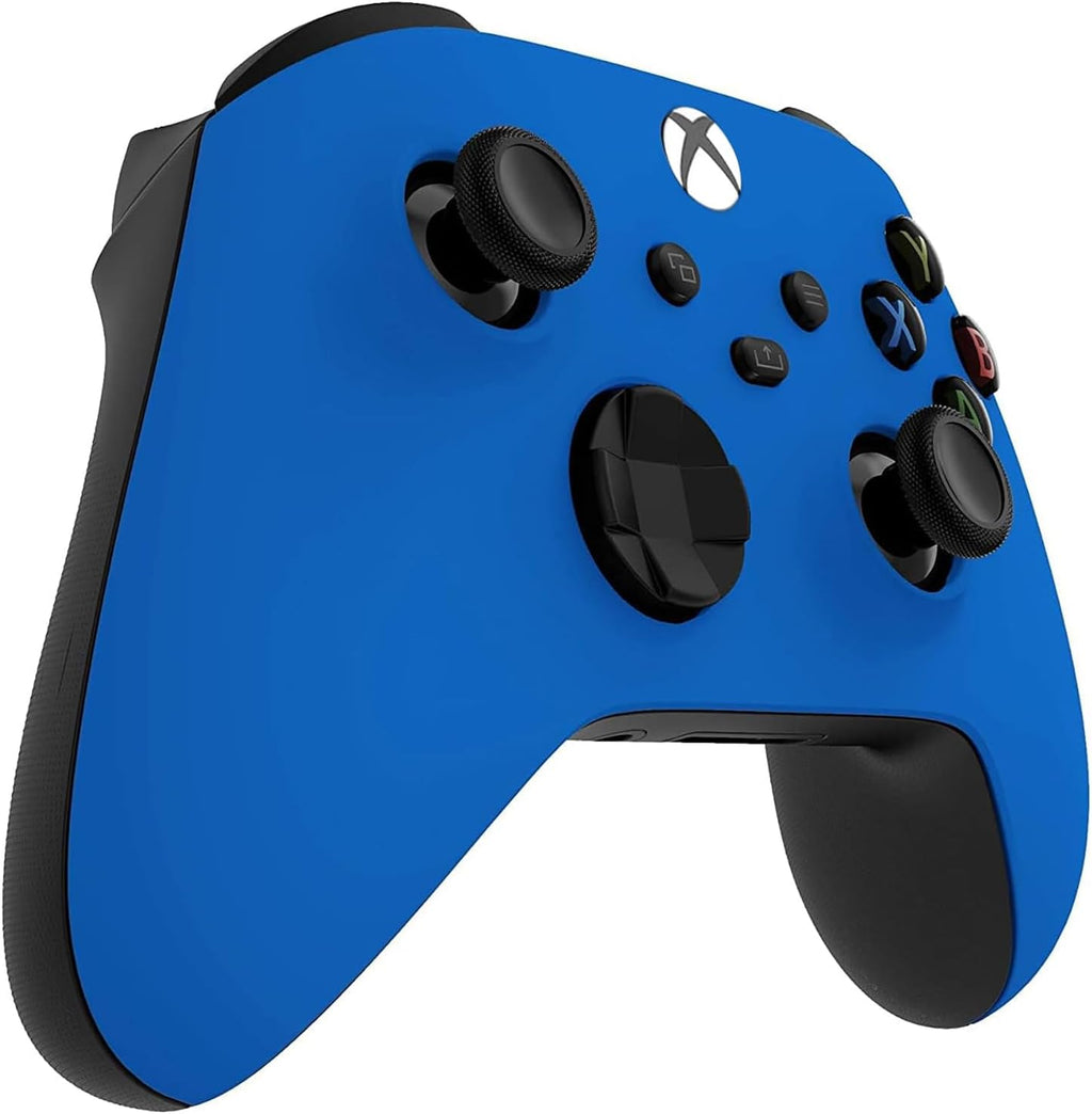 Custom Controllerzz Wireless Controller for Microsoft Xbox Series X/S & Xbox One - Custom Soft Touch Feel - Custom Xbox Series X/S Controller (X/S Blue)