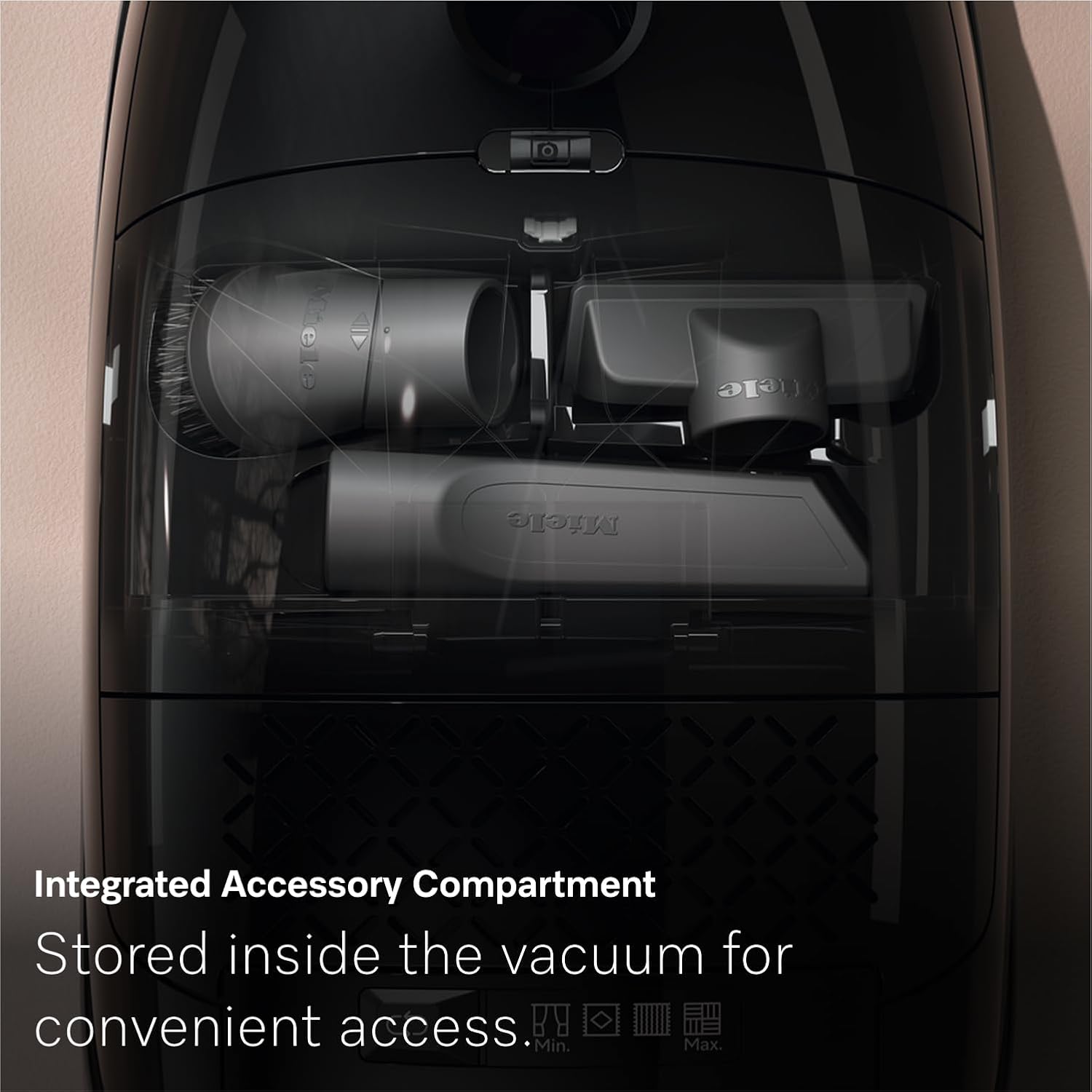 NEW Miele Guard M1 Cat & Dog Bagged Canister Vacuum for Pet Owners with Odor-Reducing Active AirClean Filter, TurboTeQ Floorhead, and AllTeQ Universal Floorhead, in Obsidian Black/Space Grey