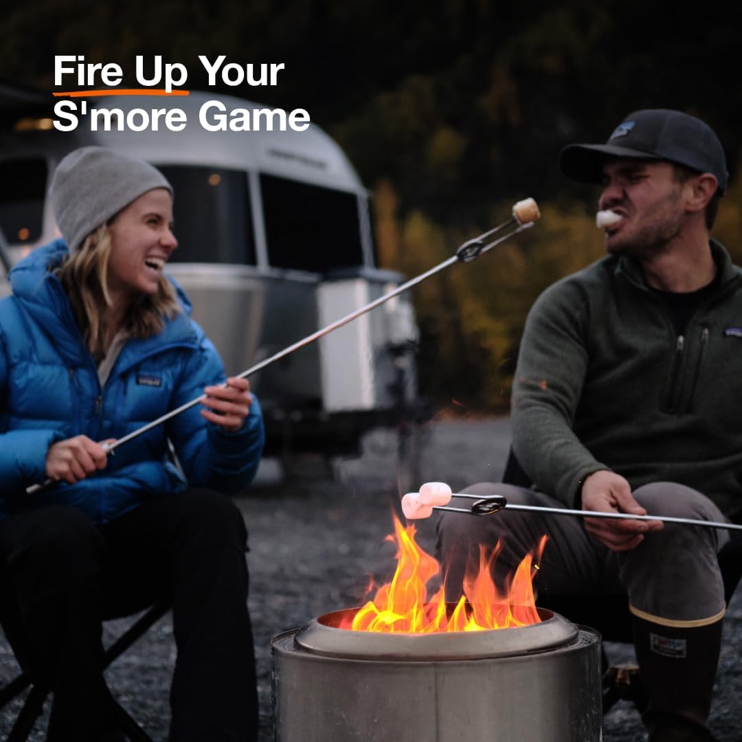 Solo Stove Roasting Sticks and Fire Pit Poker - Firewood Accessories for Outdoor and RV Fire Pits