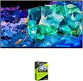 Sony XR55A95K 55' BRAVIA XR A95K 4K HDR OLED TV with Smart Google TV Bundle with Premium 4 YR CPS Enhanced Protection Pack