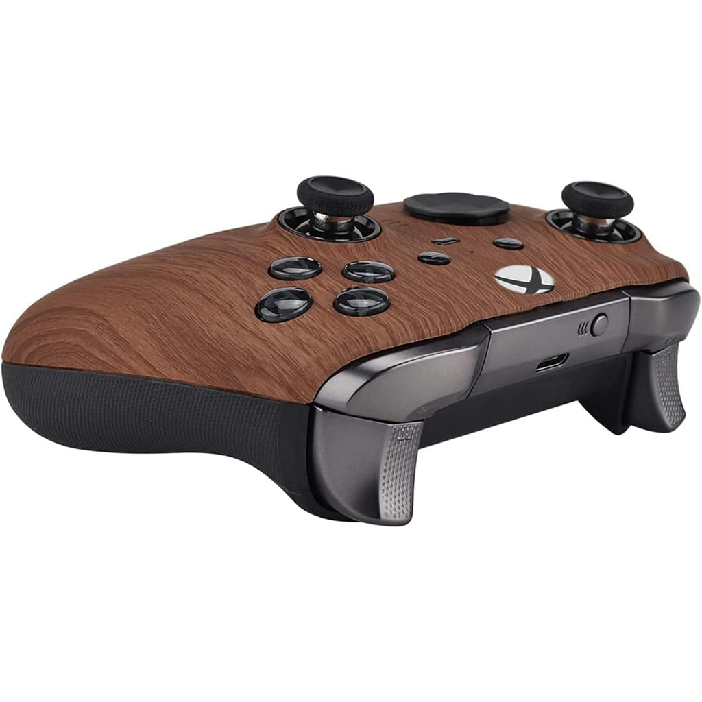 Custom Controllerzz Elite Series 2 Controller Compatible With Xbox One, Xbox Series S and Xbox Series X (Wood)