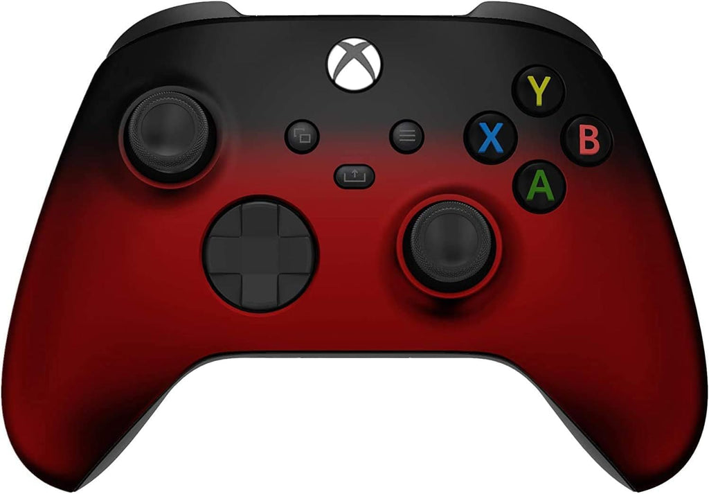 Custom Controllerzz Wireless Controller for Microsoft Xbox Series X/S & Xbox One - Custom Soft Touch Feel - Custom Xbox Series X/S Controller (X/S Red & Black Fade)