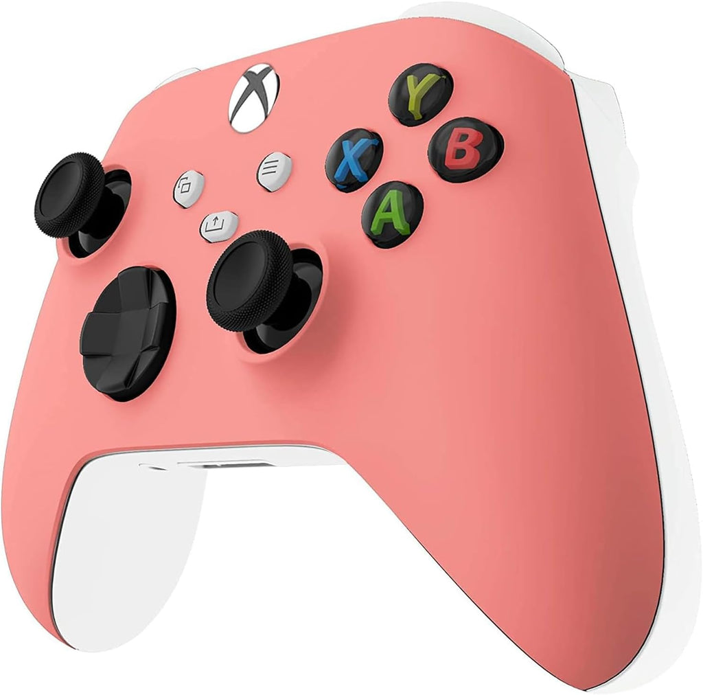 Custom Controllerzz Wireless Controller for Microsoft Xbox Series X/S & Xbox One - Custom Soft Touch Feel - Custom Xbox Series X/S Controller (X/S Coral)