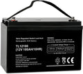 Weize Deep Cycle AGM 12 Volt 100Ah Battery, Maintenance-Free, 3% Self-Discharge Rate, 1150A Max Discharge Current, Perfect for RV, Solar, Trolling Motor, Wind, Marine, Camping and Off-Grid System