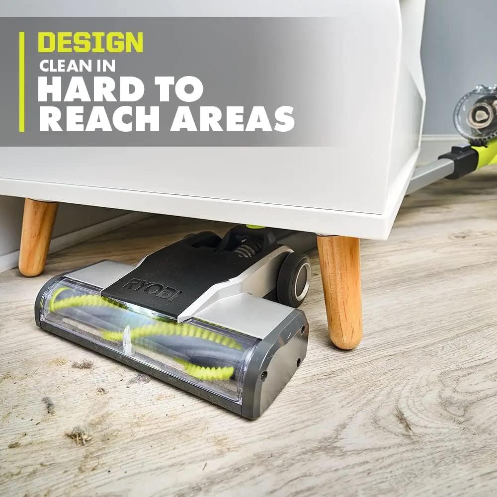 Pacroban ONE+ 18V Cordless Stick Vacuum Cleaner Kit with 4.0 Ah Battery and Charger
