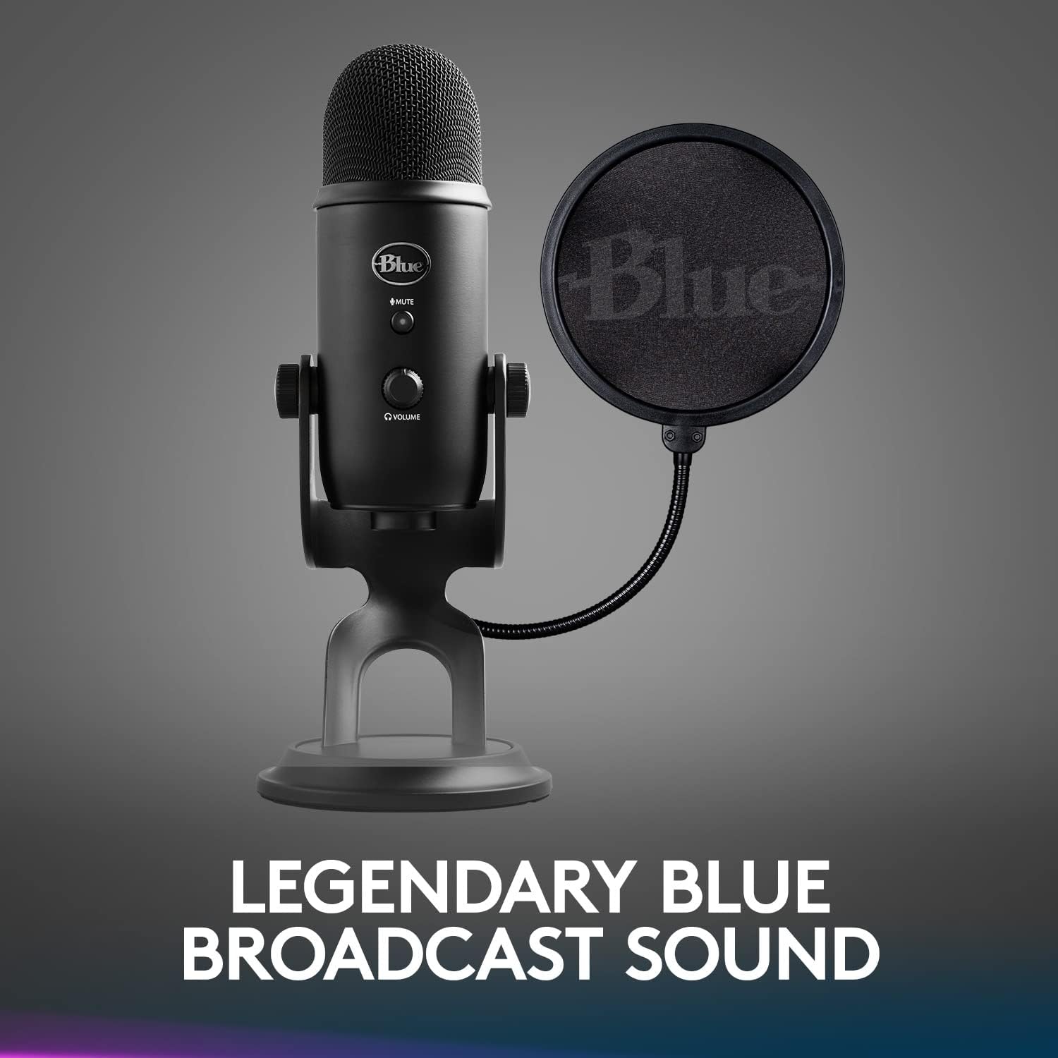 Blue Yeti Game Streaming Kit with Yeti USB Gaming, Podcast Mic, Pop Filter, PC/Mac/PS5 + G733 Lightspeed Wireless Gaming Headset with Suspension Headband, Lightsync RGB, and PRO-G audio - Blackout