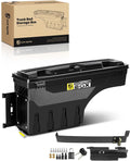 YHTAUTO Truck Bed Storage Tool Box Lockable Compatible with 1999-2007 Chevy Silverado GMC Sierra 1500/2500/3500 & HD(Fit 2007 Classic), Driver Side, Swing Waterproof Wheel Well ToolBox