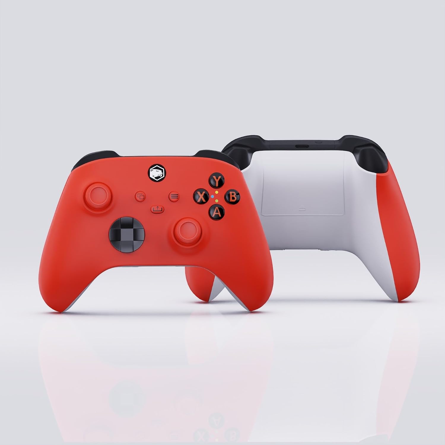 Battle Beaver Super Stock Controller for Xbox Series X/S with Rumbles In, TMR, Carrying Case Pulse Red