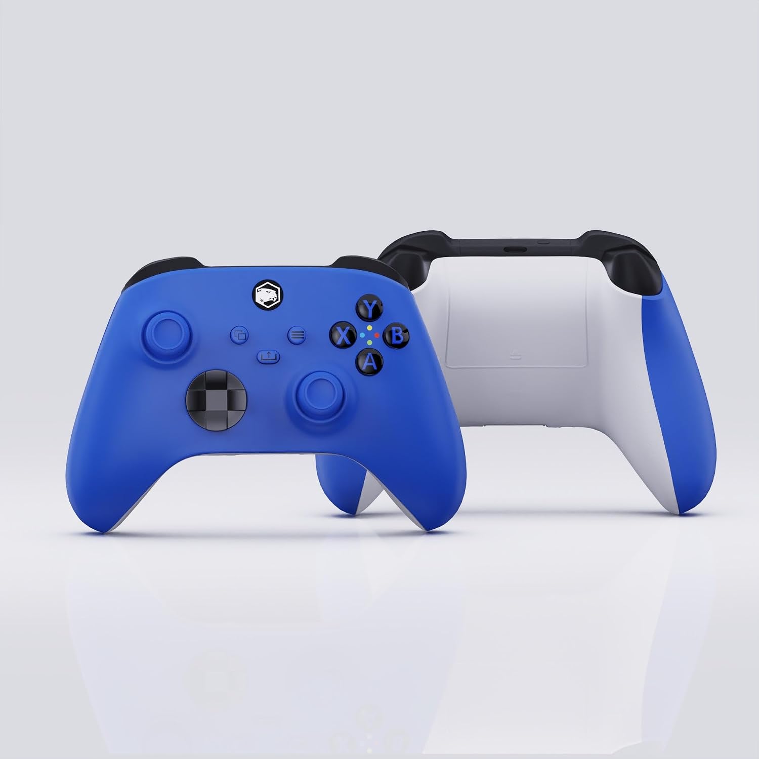 Battle Beaver Super Stock Controller for Xbox Series X/S with Rumbles In, TMR, Carrying Case Robot White [video game] [video game] [video game]