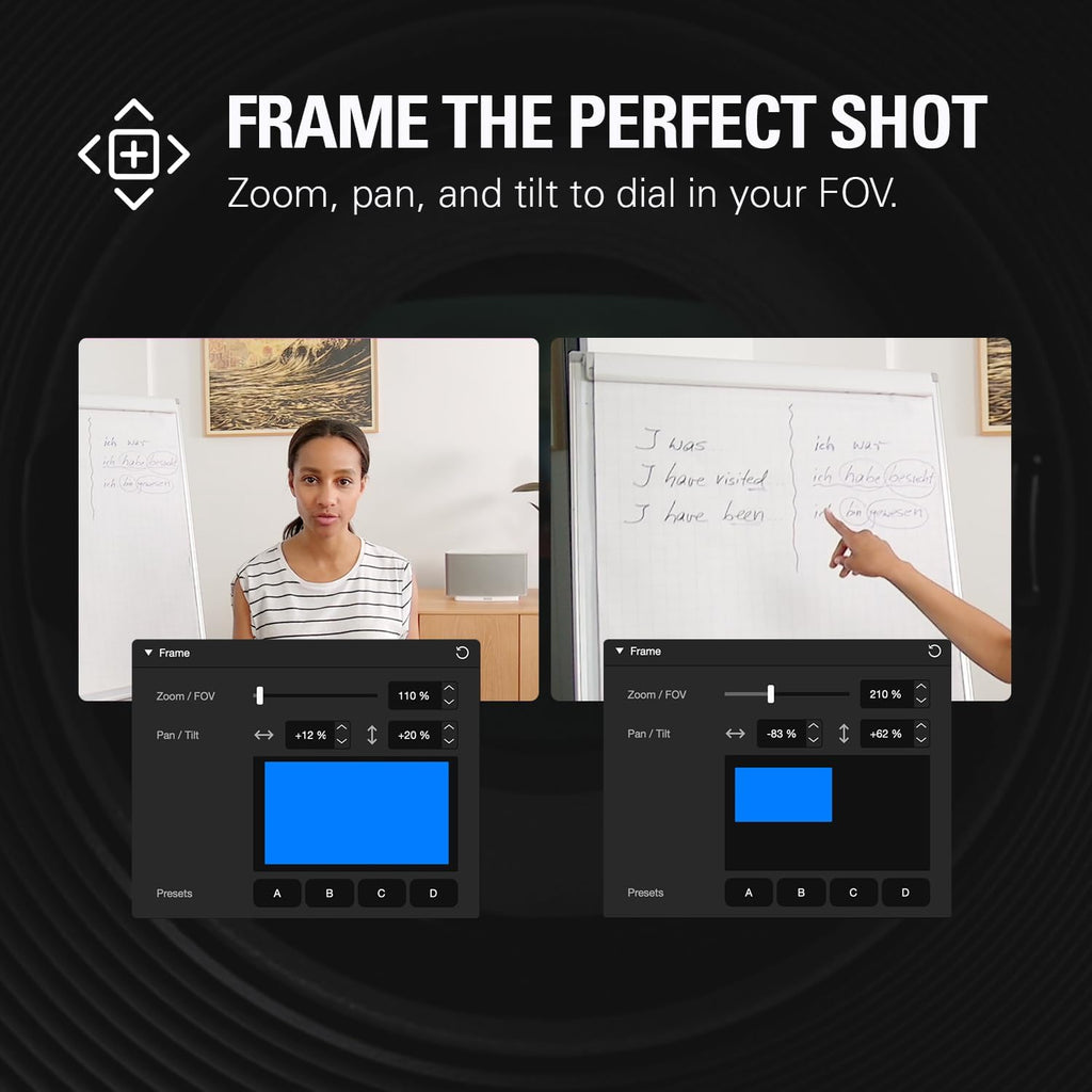 Elgato Facecam MK.2 – Premium Full HD 1080p Webcam for Streaming, Gaming, Video Calls, Recording, HDR Enabled, Sony Sensor, PTZ Control – Works with OBS, Zoom, Teams, and More, for PC/Mac