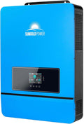 SUNGOLDPOWER 10000W 48V Solar Inverter, Built-in 2 MPPTs, Max 200A Battery Charging, Split Phase AC Input/Output 120V/240V(settable),Pure Sine Wave (WiFi and BMS COMM) UL1741 SPH10048P