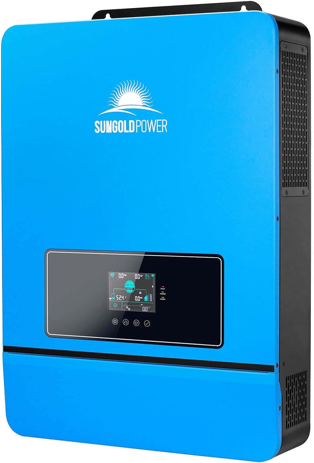 SUNGOLDPOWER 8000W 48V Solar Inverter, Built-in 2 MPPTs, Max 200A Battery Charging,Split Phase AC Input/Output 120V/240V(settable),Pure Sine Wave Inverter UL1741 SPH8048P(WiFi and BMS COMM)