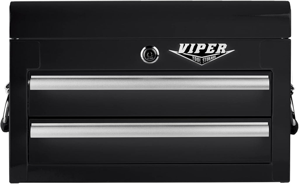 Viper Tool Storage 18-Inch 2-Drawer Mini Tool Chest, Black