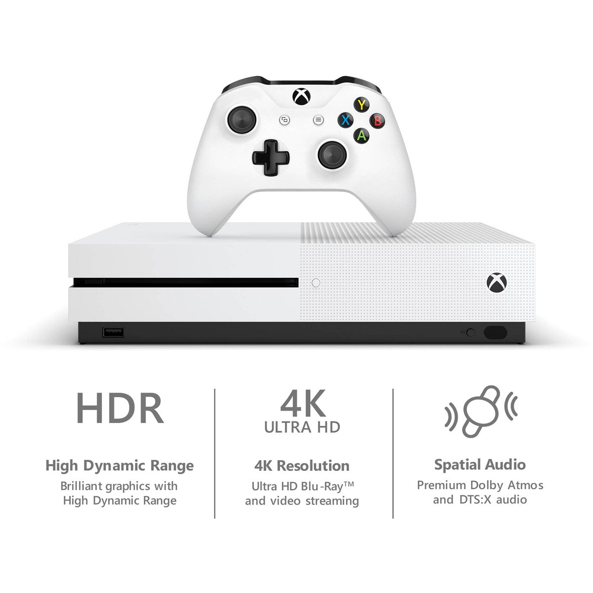 Microsoft Xbox One S 500GB Console - Madden NFL 18 Bundle - Xbox One