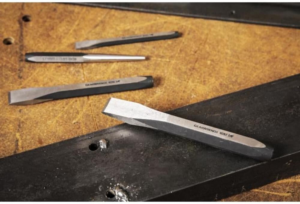 GEARWRENCH 27 Piece Large Chrome Punch & Chisel Set | 82306