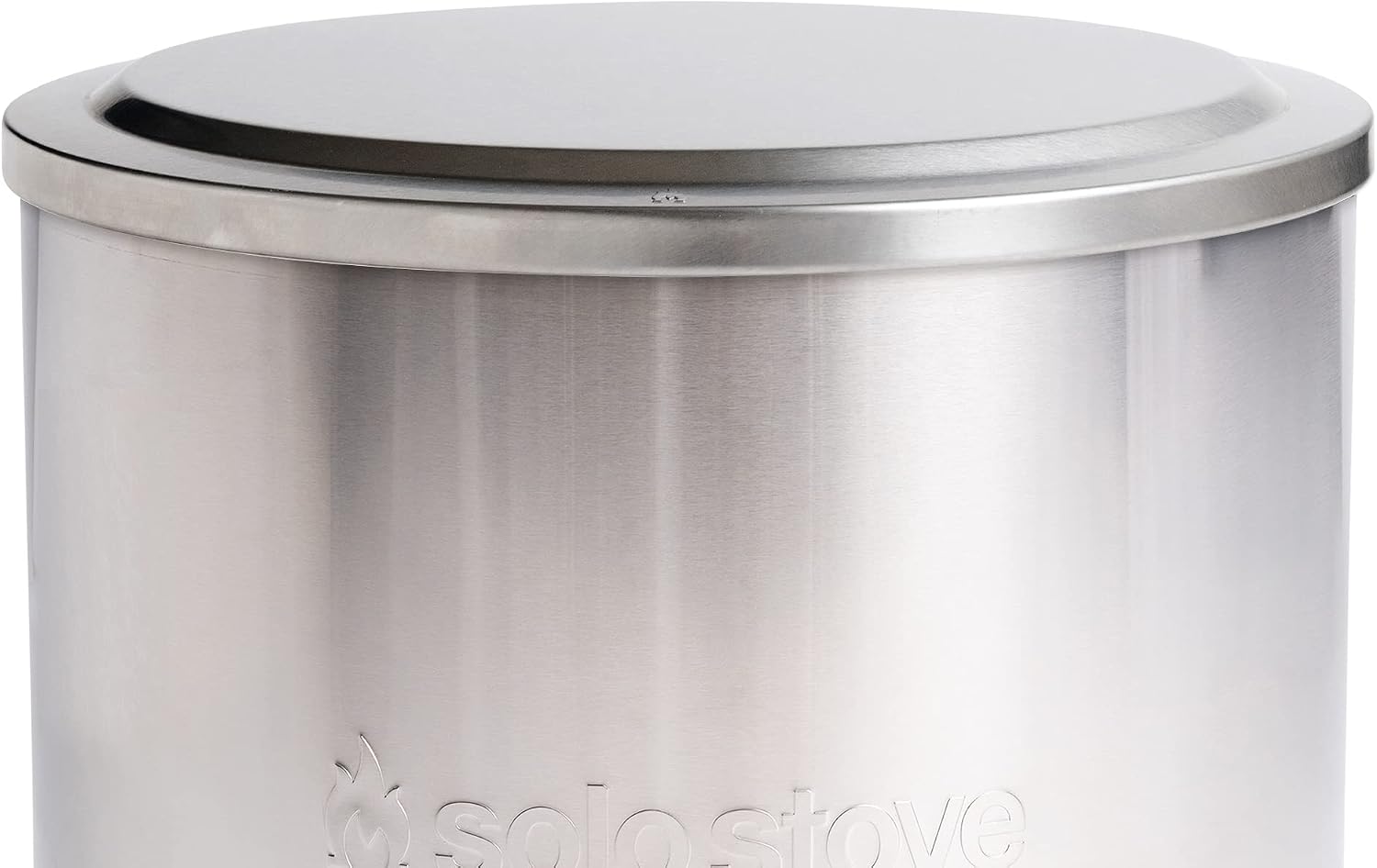 Solo Stove Yukon Lid - Premium 304 Stainless Steel Fire Pit Cover, Modern Round Design, Versatile Tabletop Accessory, Wood Burning and Camping Accessory