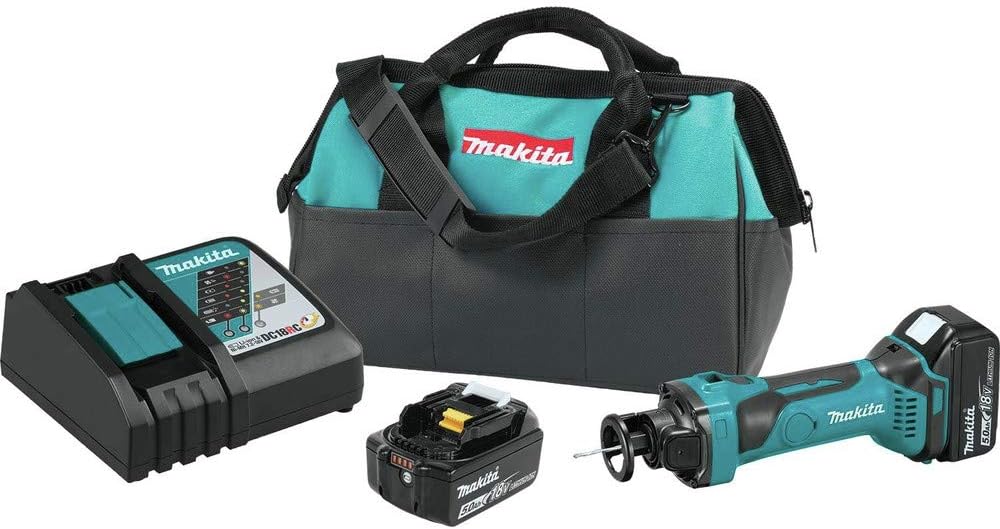 Makita XOC01T 18V LXT Lithium-Ion Cordless Cut-Out Tool Kit (5.0Ah)