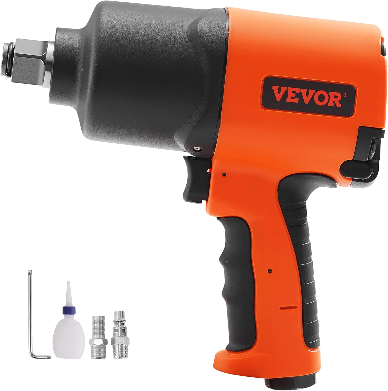 VEVOR Air Impact Wrench, 3/4-Inch Drive Air Impact Gun, Up to 1870ft-lbs Nut-busting Torque, Composite Pneumatic Impact Wrench for Auto Repairs and Maintenance Heavy Duty