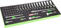 OEMTOOLS 23997 Socket Set 64PC, 1/4' Drive Mechanic Tool Set, Socket Wrench Set Hard Chrome Finish, No-Slip Sockets, Ratchet Set and Extensions for Tight Spaces