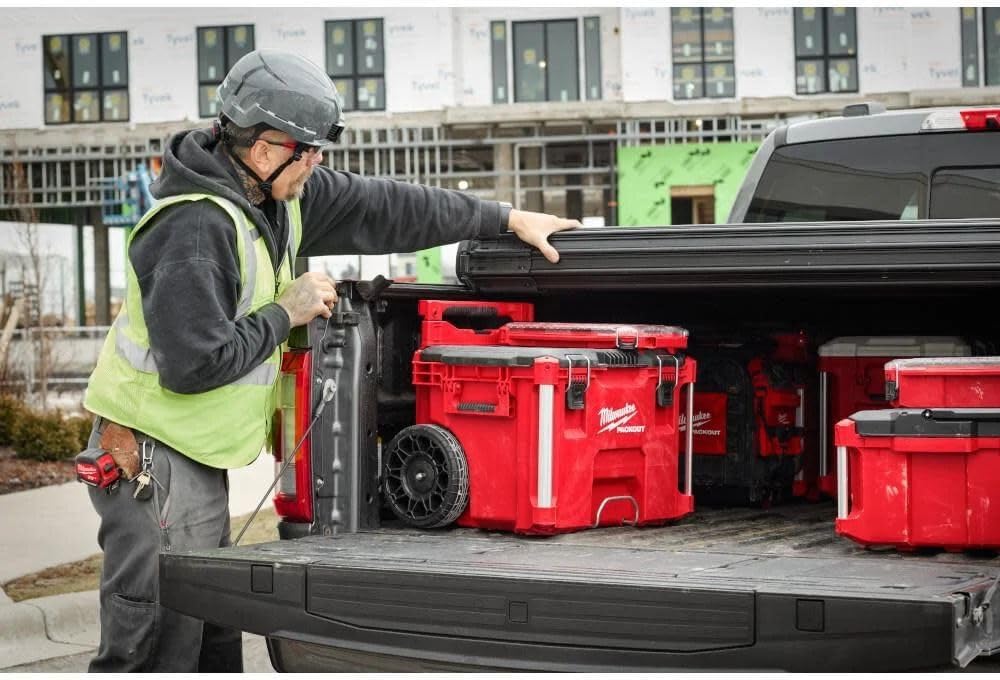 Milwaukee Electric - PACKOUT 10 Compact Portable Tool Box with ADJUSTA